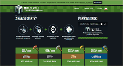 Desktop Screenshot of mineserv.eu